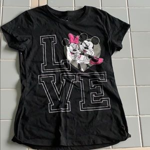 Mickey and Minnie love tee shirt